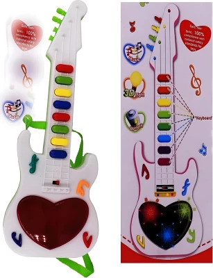 mini guitar en plastique