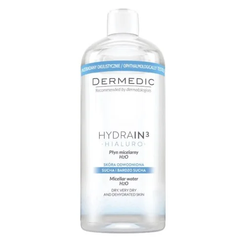 Dermedic hydrain3 eau micellaire 500 ML
