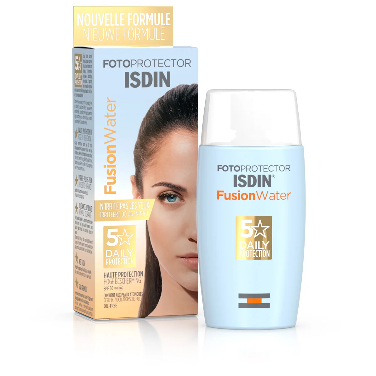 Fotoprotector ISDIN Fusion Water invisible SPF 50