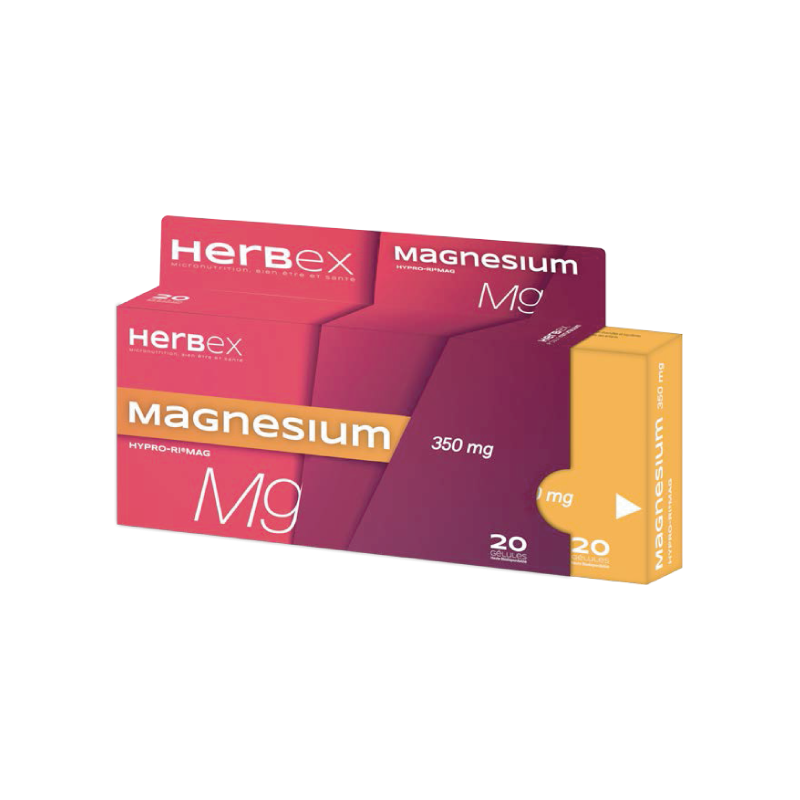 Herbex magnesium 20 gelules