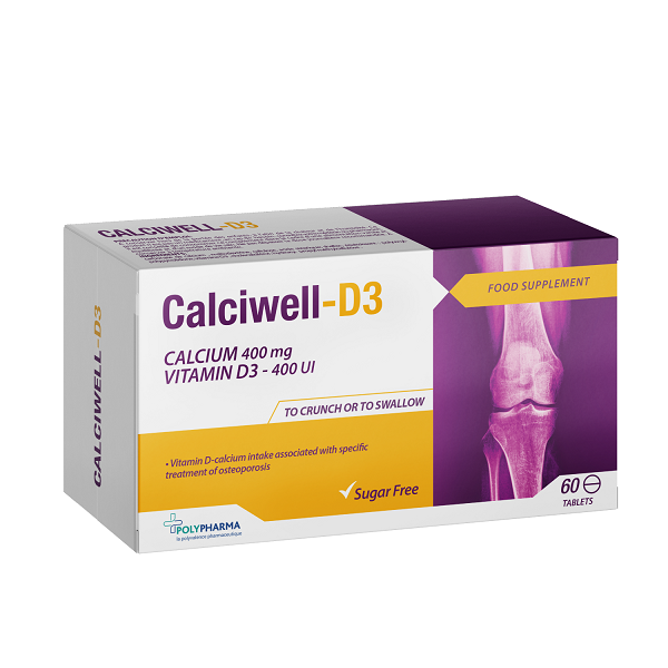 calciwell-d3 calcium vit d3 sans sucre bt 30 cp