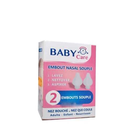 BABY CARE EMBOUTS NASAL SOUPLES