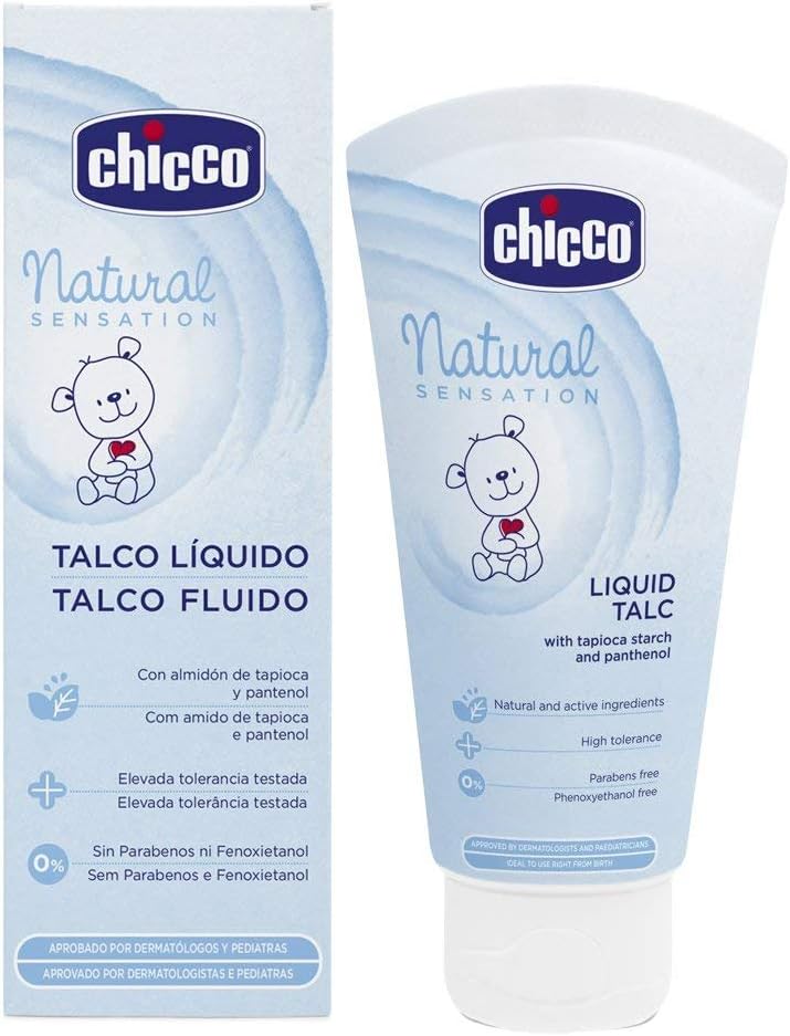CHICCO NATURAL SENSATIONS - TALC LIQUIDE-100ML