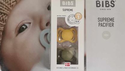 BIBS SUCETTES SUPREME HONEY BEE/OLIVE - TAILLE 1 (0-6 MOIS)