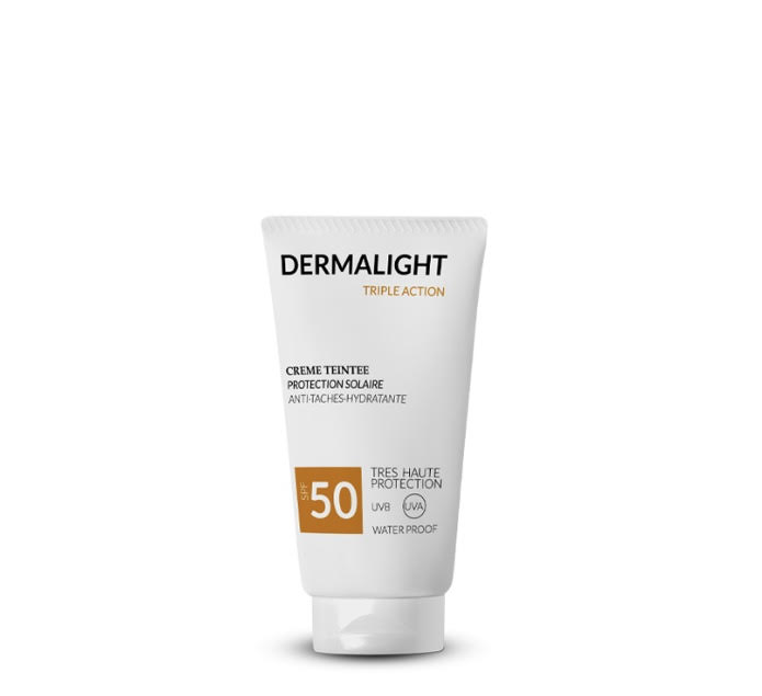 Proderma DERMALIGHT triple action – Crème teintée SPF 50+