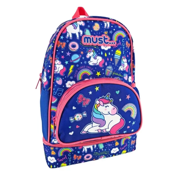 Must Sac à Dos Avec Porte Goûter Pour Maternelle