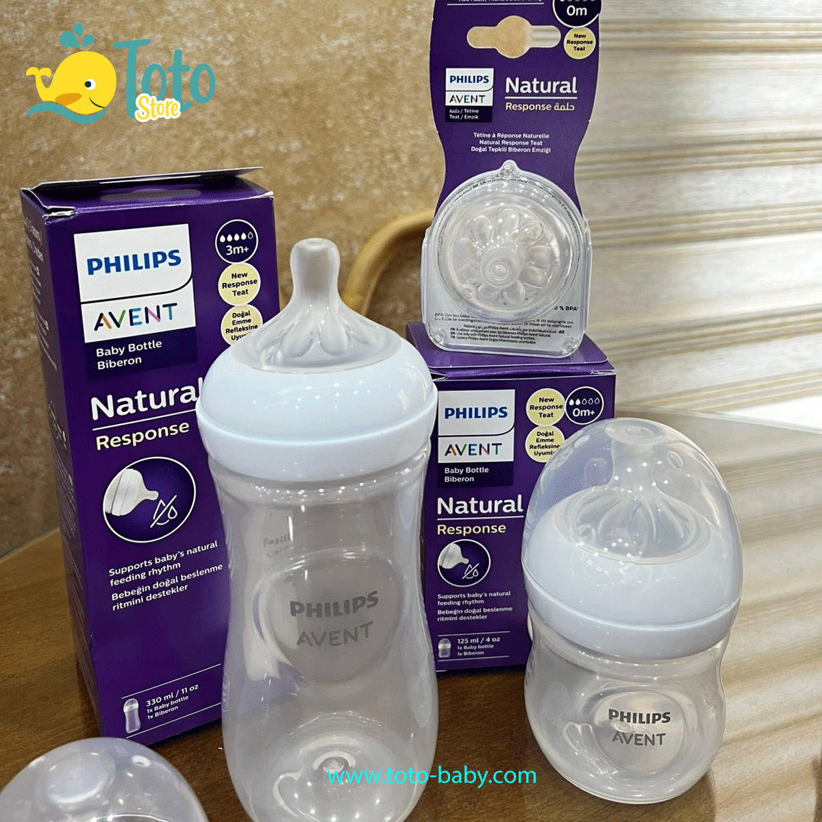 Pack Avent Biberon 330 ml et 125 ml