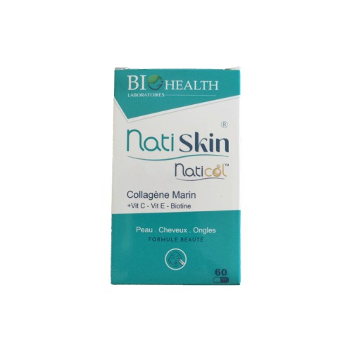 BIO HEALTH NATISKIN 60 GELULES