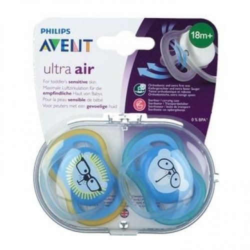 PHILIPS AVENT PACK 2 SUCETTES 18M+