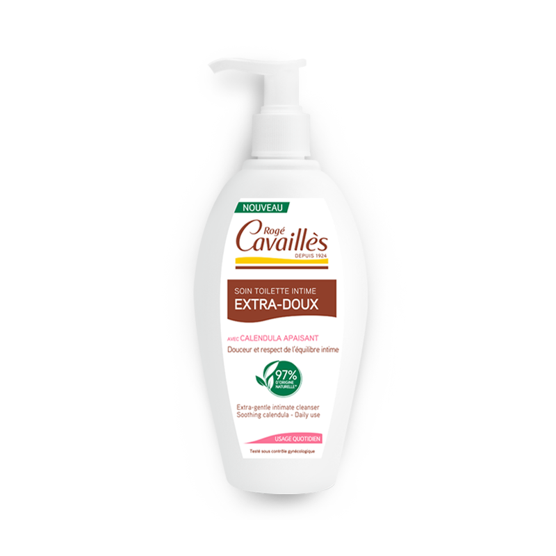 roge cavailles gel intime extra doux 250ml