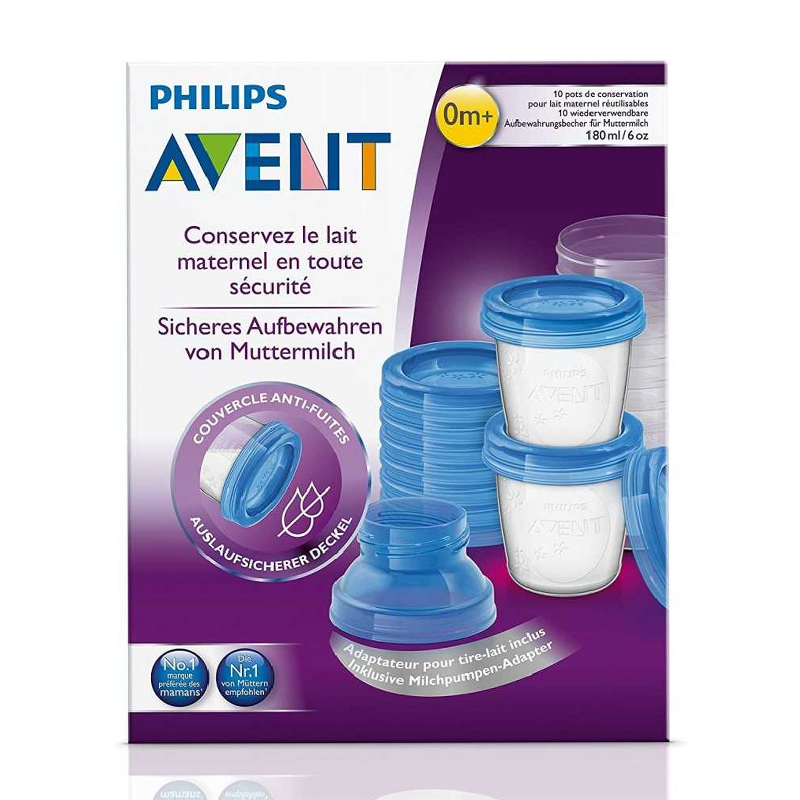 POTS DE CONSERVATION 180ML AVENT