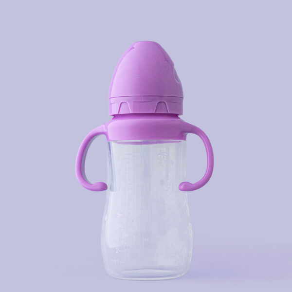 Biberon en Silicone Pocobaby 270ml – Anti-colique, Sans BPA, Dès la Naissance