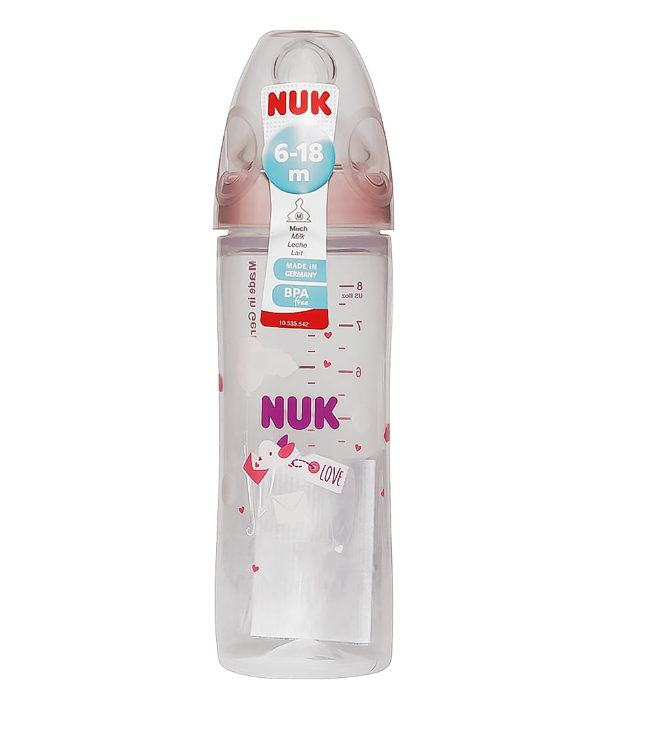 Nuk Biberon 250ml Love 6-18 Mois