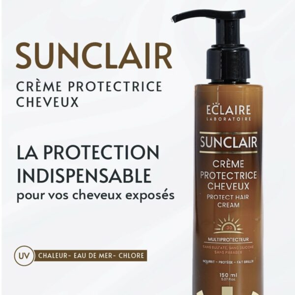 Eclaire SunClair Crème Cheveux – Protection UV et Hydratation
