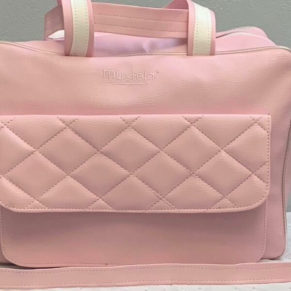 Sac mustela carreaux cuir