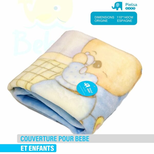 couverture pielsa bleu bear REF 6375