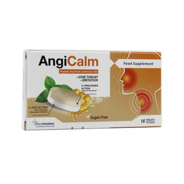 ANGICALM PROPOLIS MAUX DE GORGE BT 16