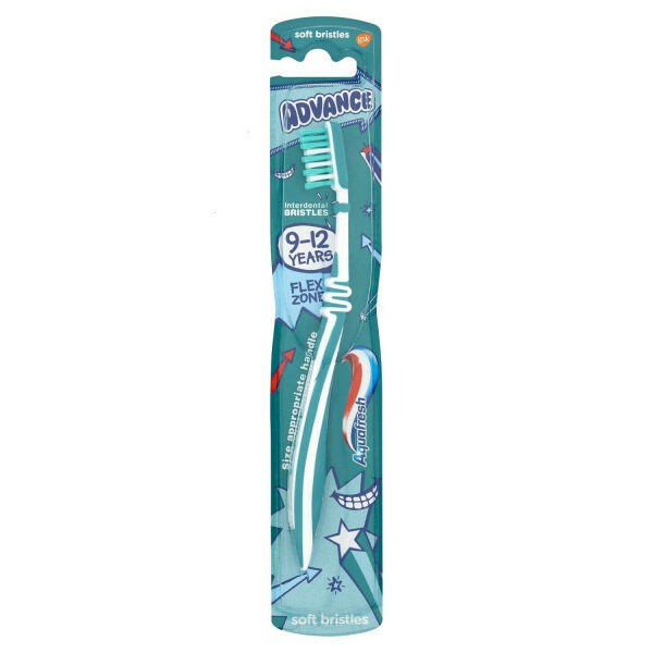 AQUAFRESH BROSSE A DENTS ADVANCE JUNIOR 9-12 ANS S