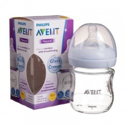 AVENT BIBERON NATUREL EN VERRE 120 ML