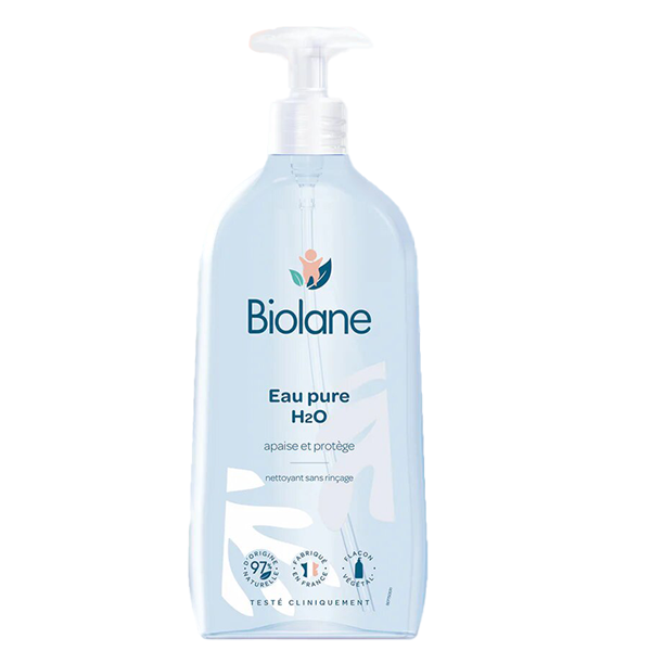 BIOLANE EAU PURE H2O APAISE ET PROTÈGE, 350ML
