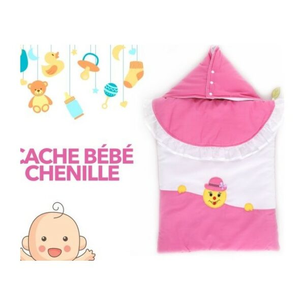 CACHE BEBE AVEC COUSSIN