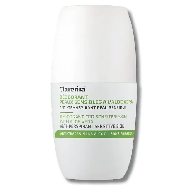 Clarenia Déodorant Peaux Sensibles Aloe Vera 50ml
