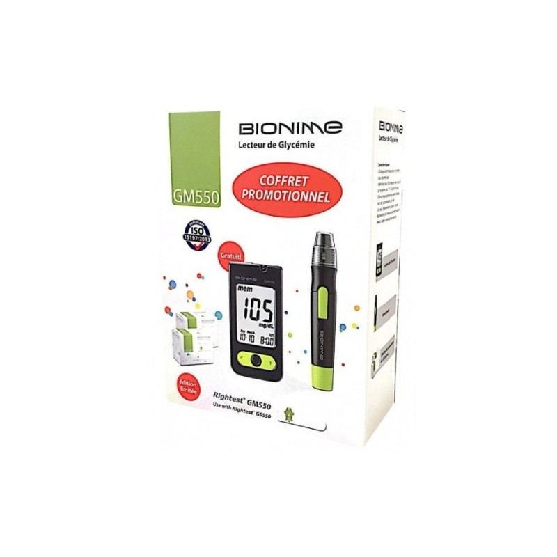 Bionime Coffret (2BAD50+LECTEUR)