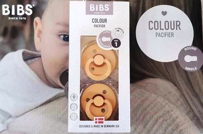 sucette BIBS Duo Colour Peach