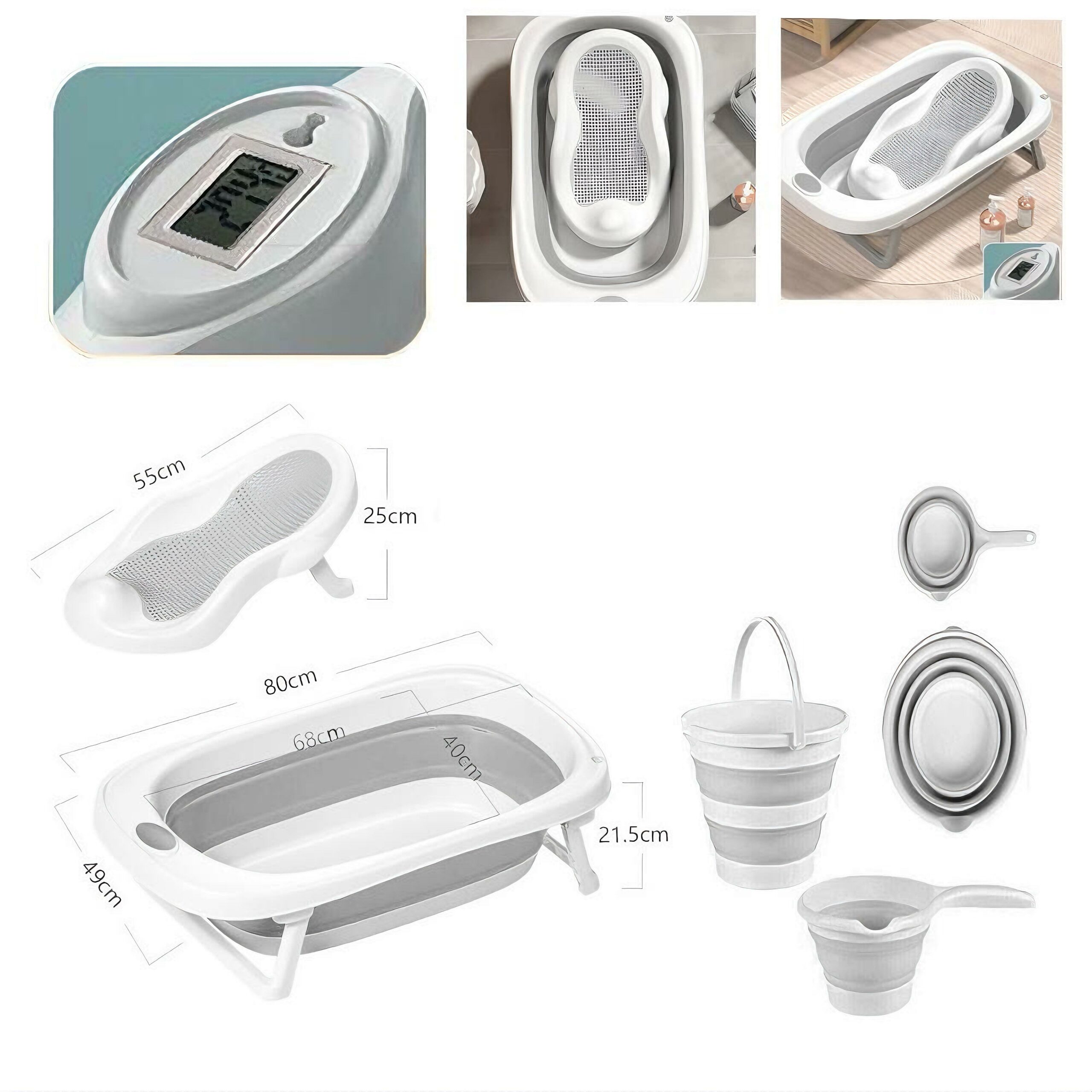 Ensemble de Bain Pliable