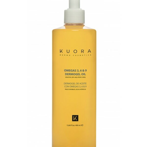 Kuora Dermogel – Huile de Douche Omégas 3, 6 & 9 – 400 ml