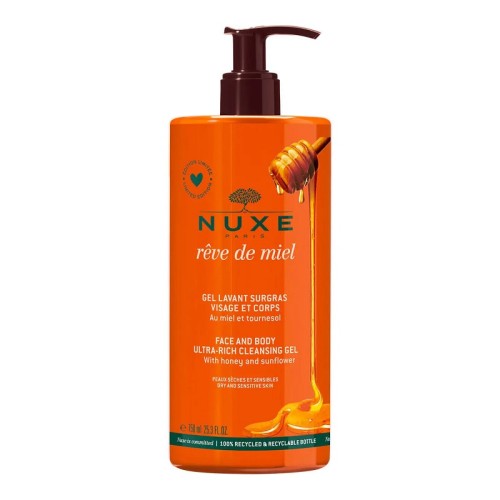 NUXE Rêve de Miel gel lavant surgras