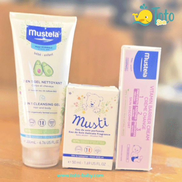 Pack Mustela avec creme de change
