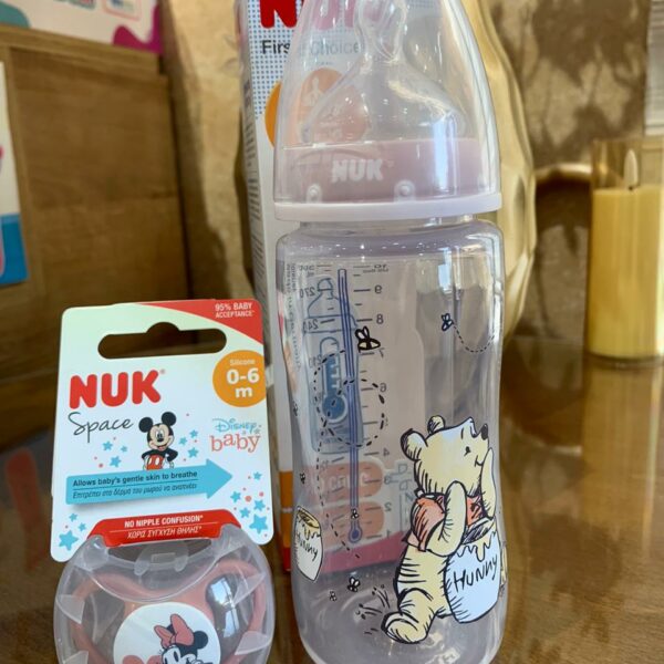 NUK Biberon First Choice 300ml avec SUCCETTE NUK