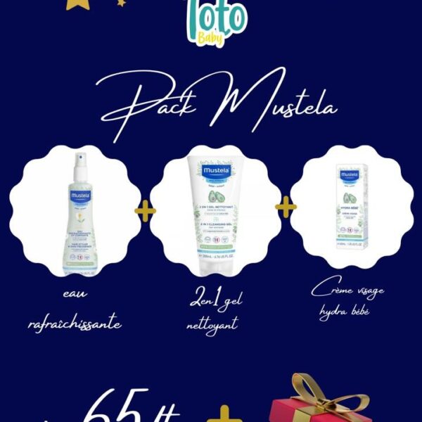 pack mustela avec cadeau