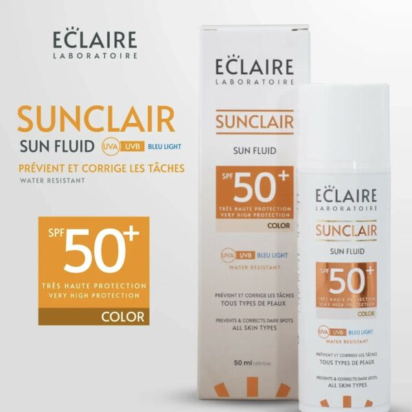 Éclaire Écran Solaire SunClair Color SPF50+ Anti-Taches