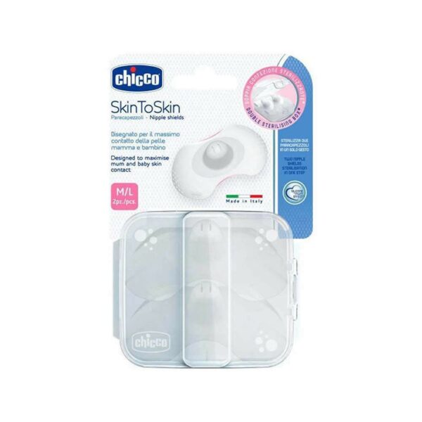 CHICCO DISQUE SEIN SILICONE M-L