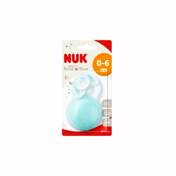 nuk-sucette-blue-avec-boite-0-6m