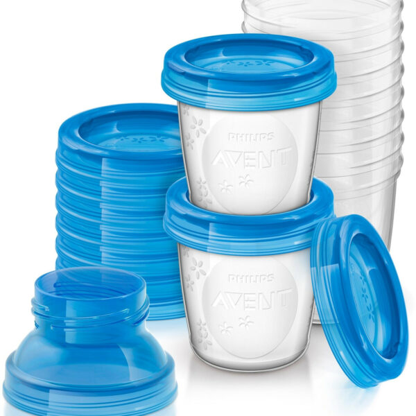 Philips Avent Pot Lait Maternel 180 ml – Réutilisable (1 pièce)