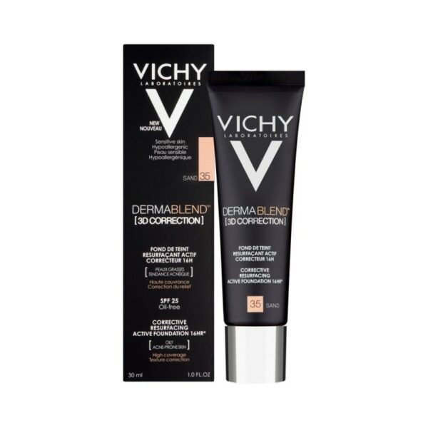 VICHY DERMABLEND 3D CORRECTION FOND DE TEINT 35 SAND 30ML