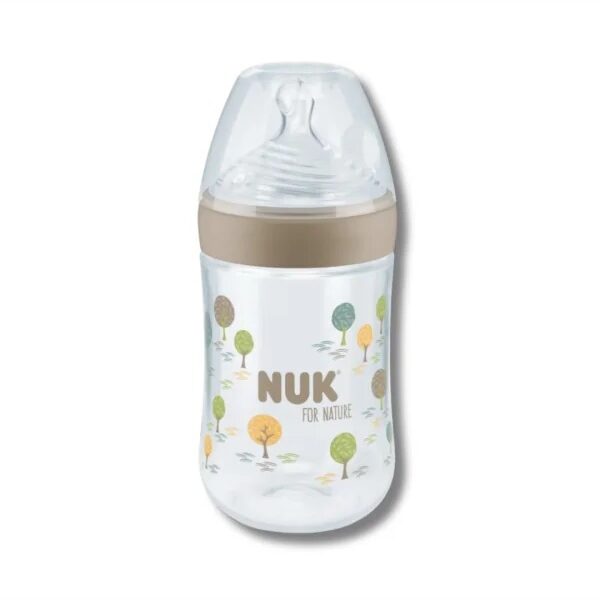 NUK FOR NATURE - BIBERON AVEC TEMPERATURE CONTROL +0MOIS 260ML