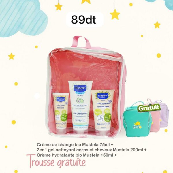 Pack Mustela Bébé – Trousse offerte