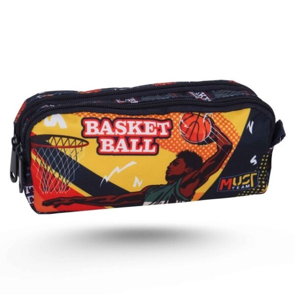 Trousse scolaire 2 poches Must