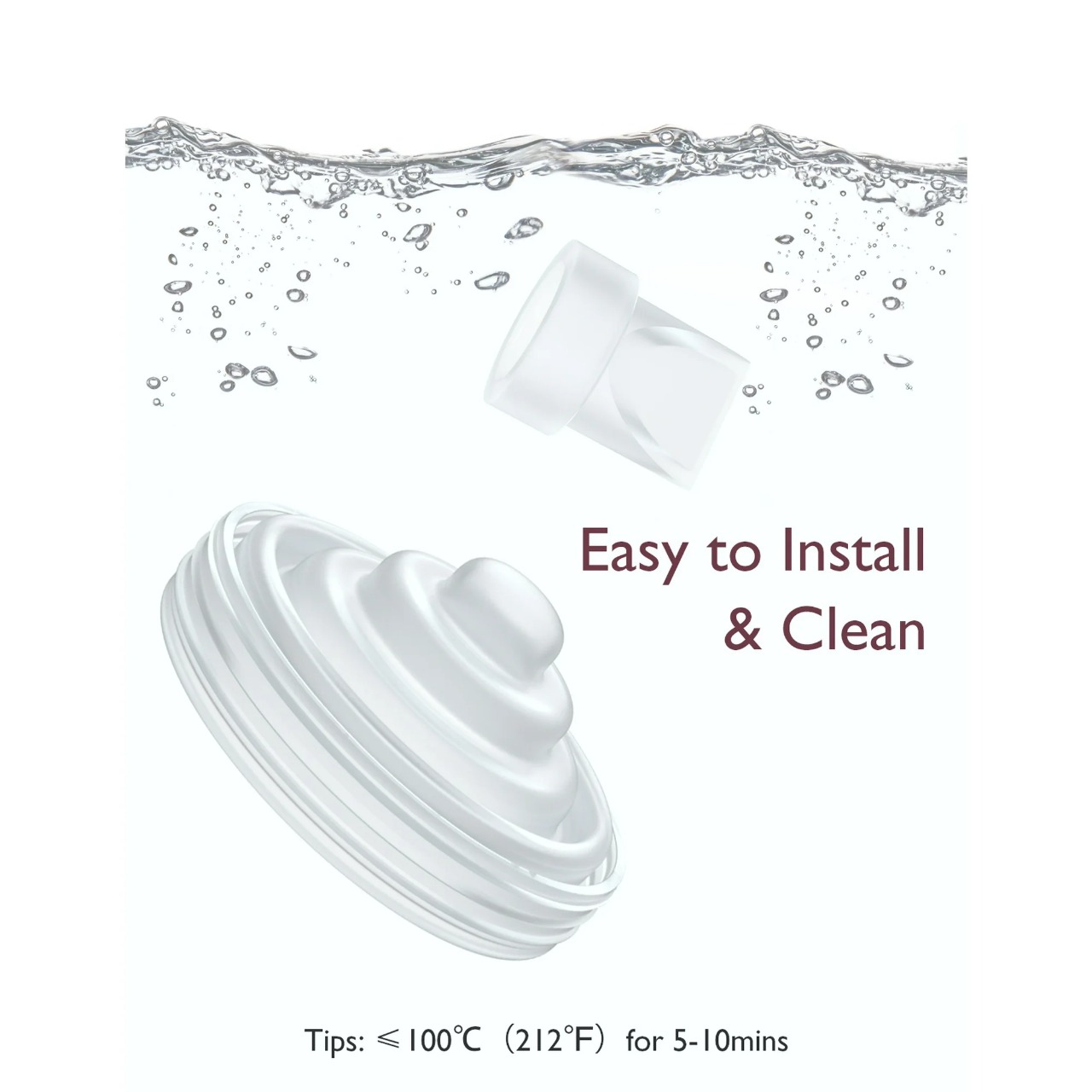 Accessoires Momcozy M5 - Diaphragme & Valve (4)