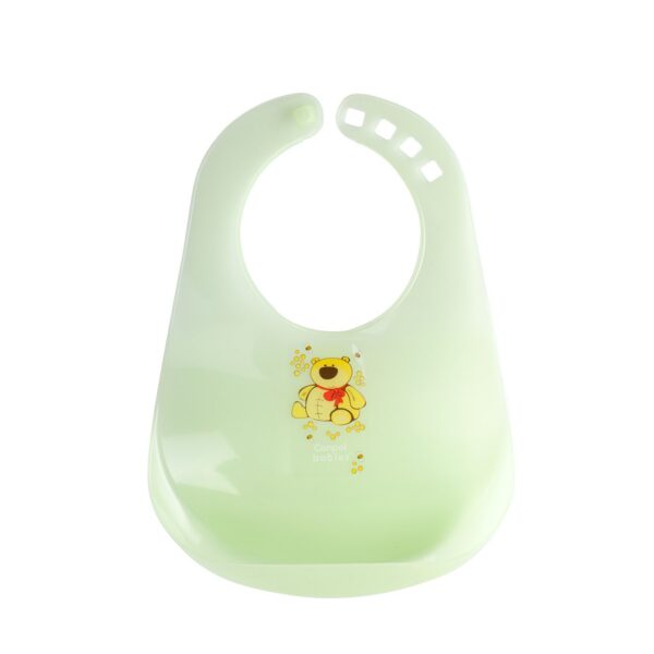 Bavoir Rigide/Plastique Bébé avec Poche Récupérateur Canpol babies