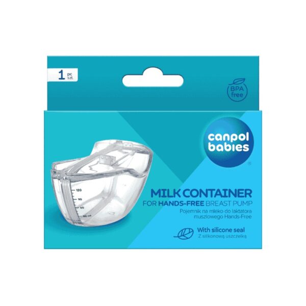 Conteneur à Lait Canpol Babies pour Tire-Lait Mains-Libres