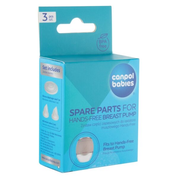 Pièces de Rechange pour Tire-Lait Mains-Libres Canpol babies - Kit 3 pcs