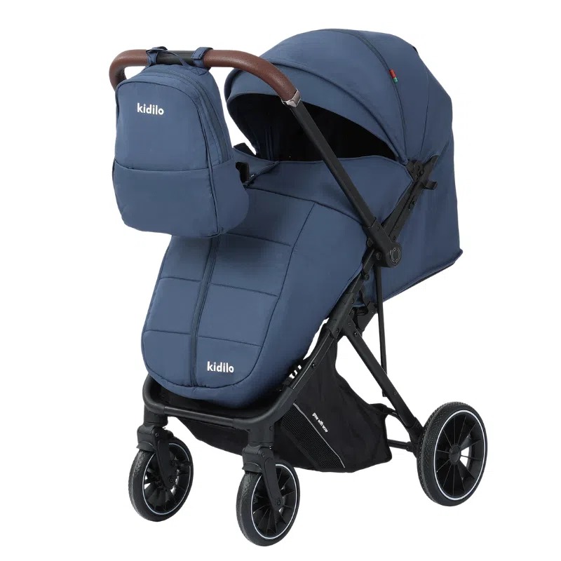 Poussette Citadine Compacte Kidilo BLEU