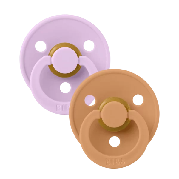 BIBS PACIFIER size 1 - Violet Sky/Pumpkin
