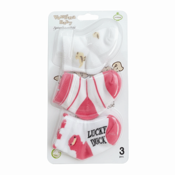 Lot de 3 Paires de Chaussettes Basses Bébé (0-12 Mois)