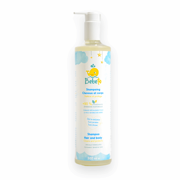 Bebeto Shampooing Cheveux et Corps 500ml